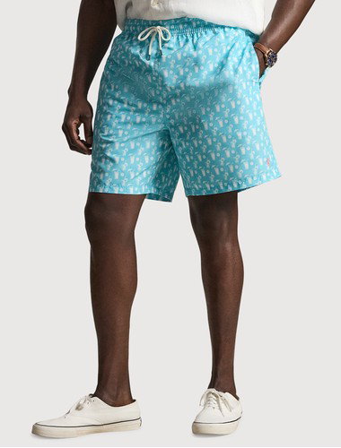 Cocktail Convo Traveler Swim Trunks