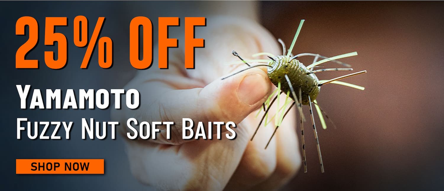 25% Off Yamamoto Fuzzy Nut Soft Baits Shop Now