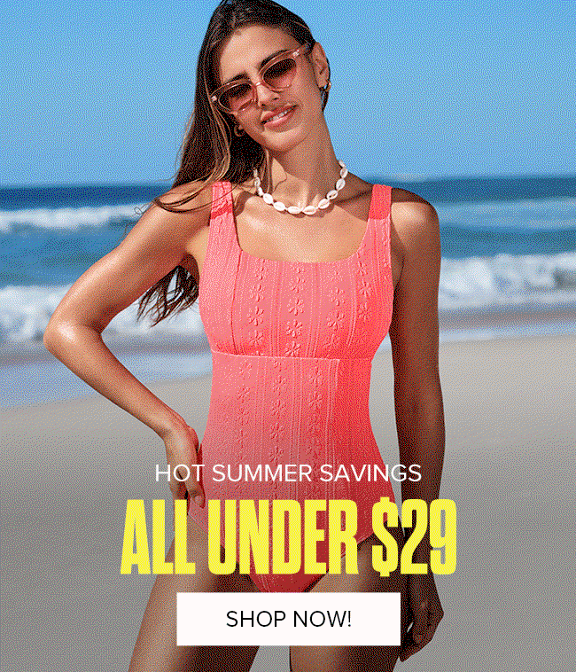 ALL UNDER $29!