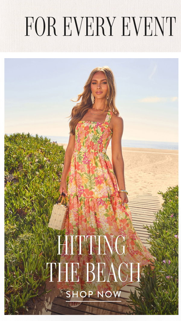 Hitting The Beach. Shop Vacation Looks