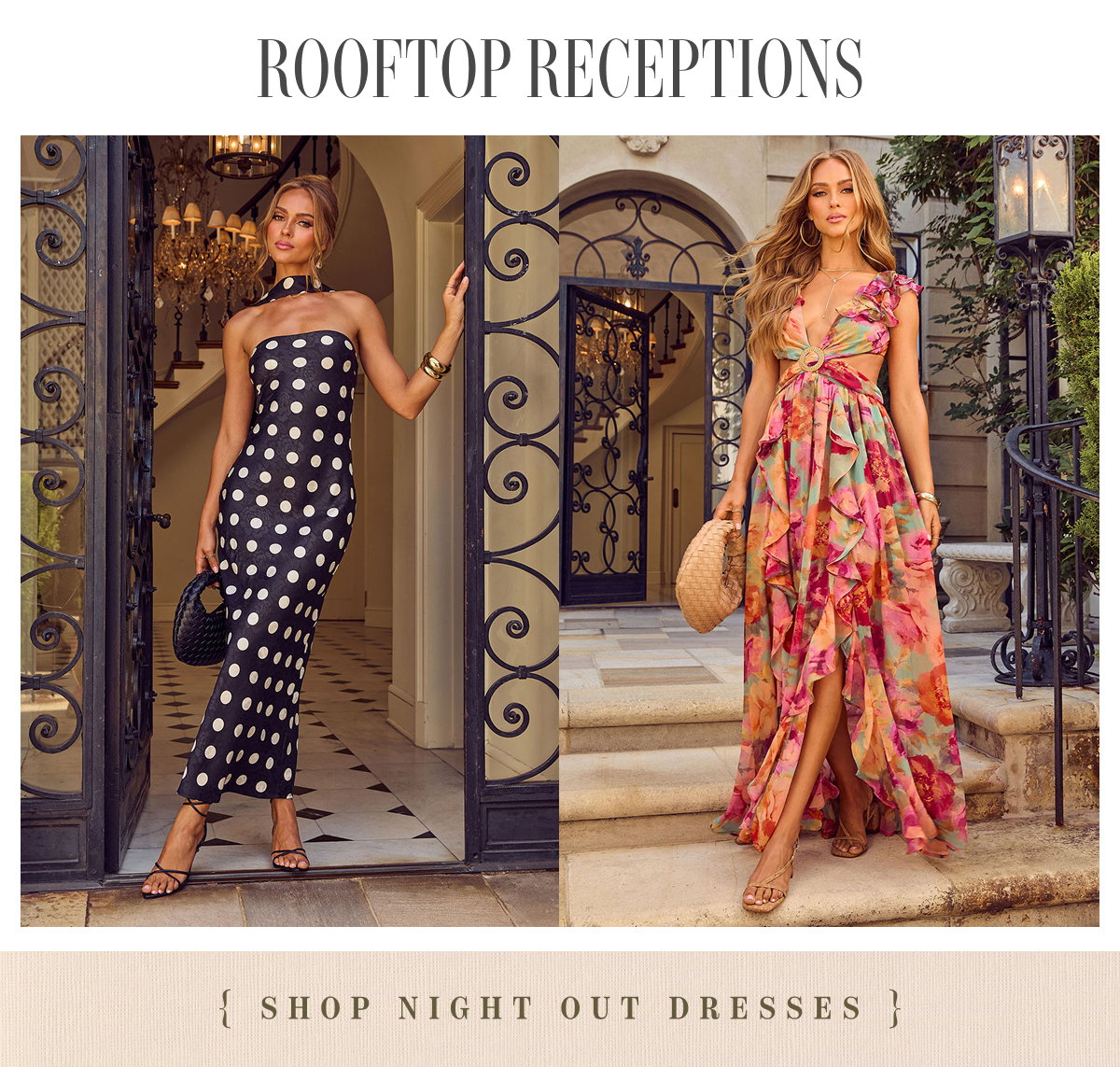 Rooftop Receptions. Shop Night Out Dresses
