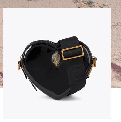 Dual Zip Shoreditch Heart Bag