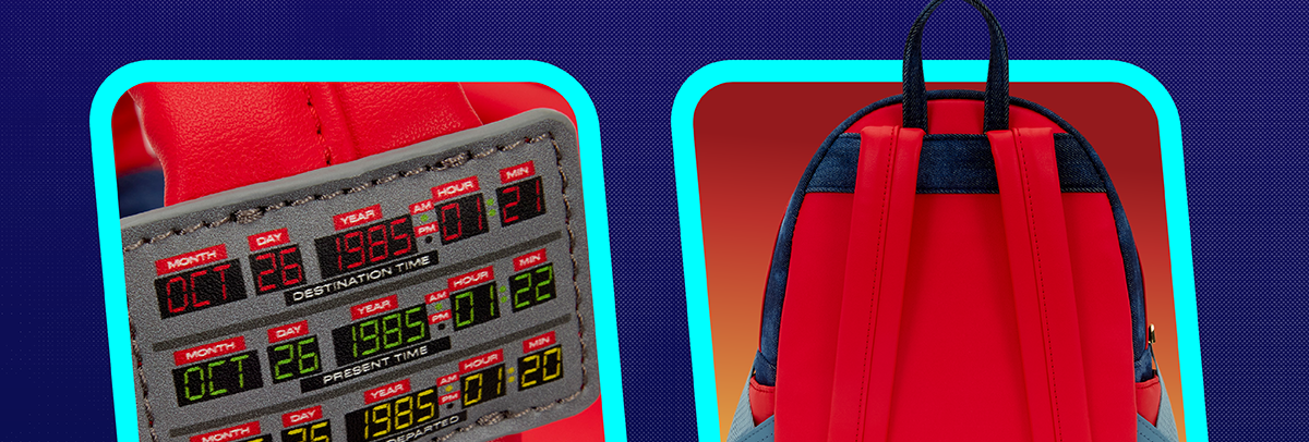 Back to the Future Marty McFly Cosplay Mini Backpack