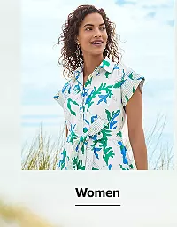 A woman in a dress. Women.