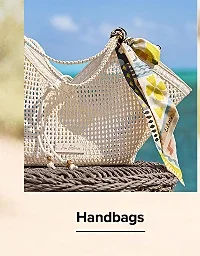 A handbag. Handbags.