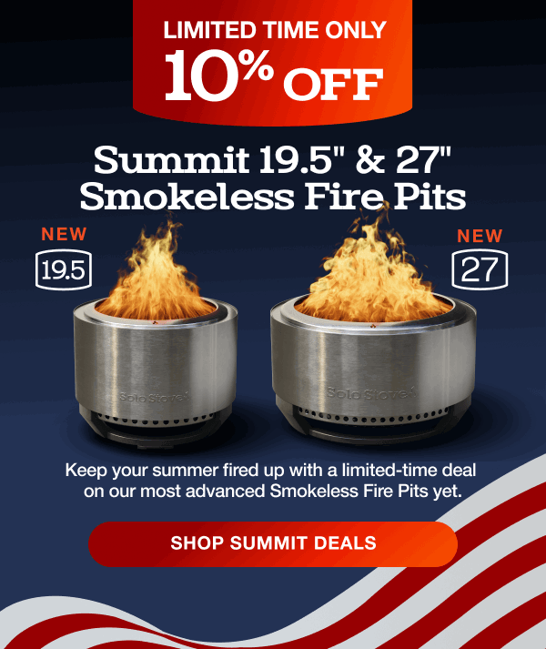 Summit Smokeless Fire Pit Series