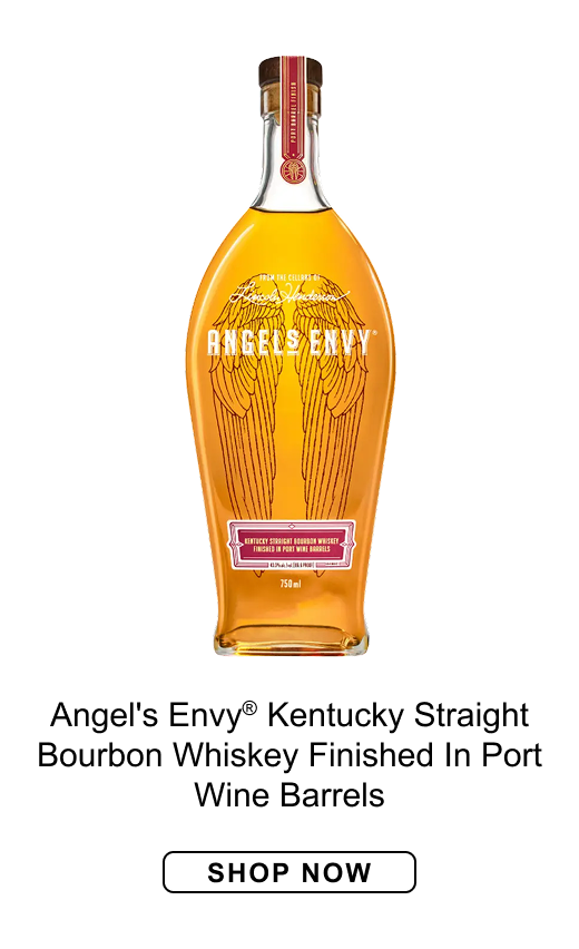 angel's envy® kentucky straight bourbon whiskey finished in port wine barrels