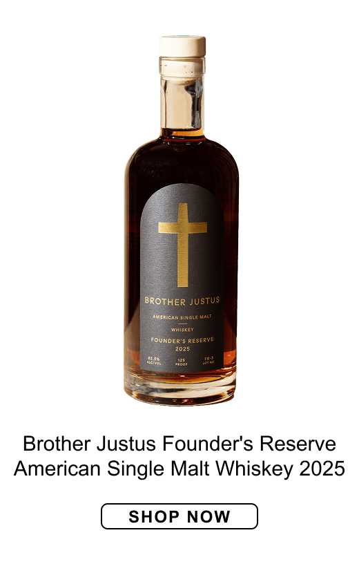 Brother Justus Founder's Reserve American Single Malt Whiskey 2025