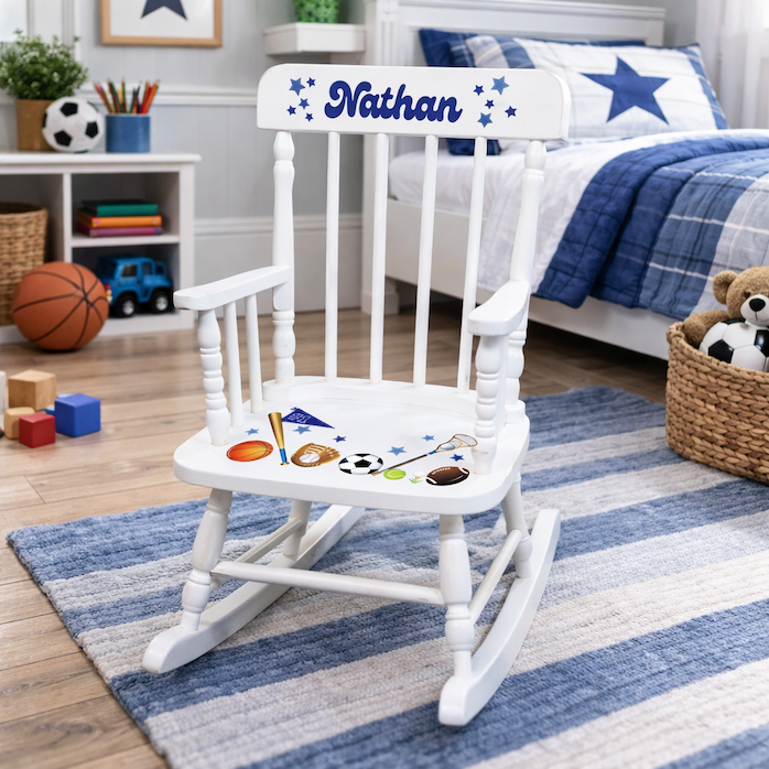 Personalized heirloom quality rocking Chairs