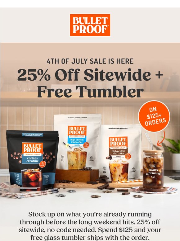 Your 4th of July Sale Starts Now