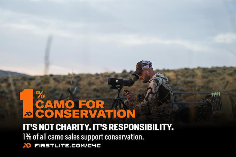 1% of all camo sales support conservation