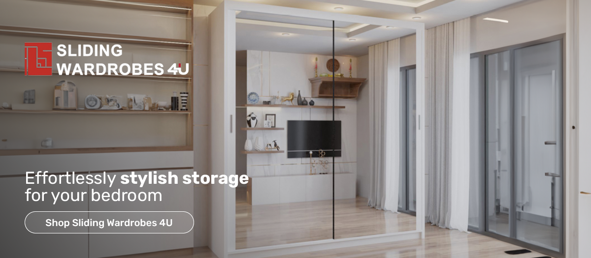 Sliding Wardrobes 4U: Effortlessly stylish storage for your bedroom