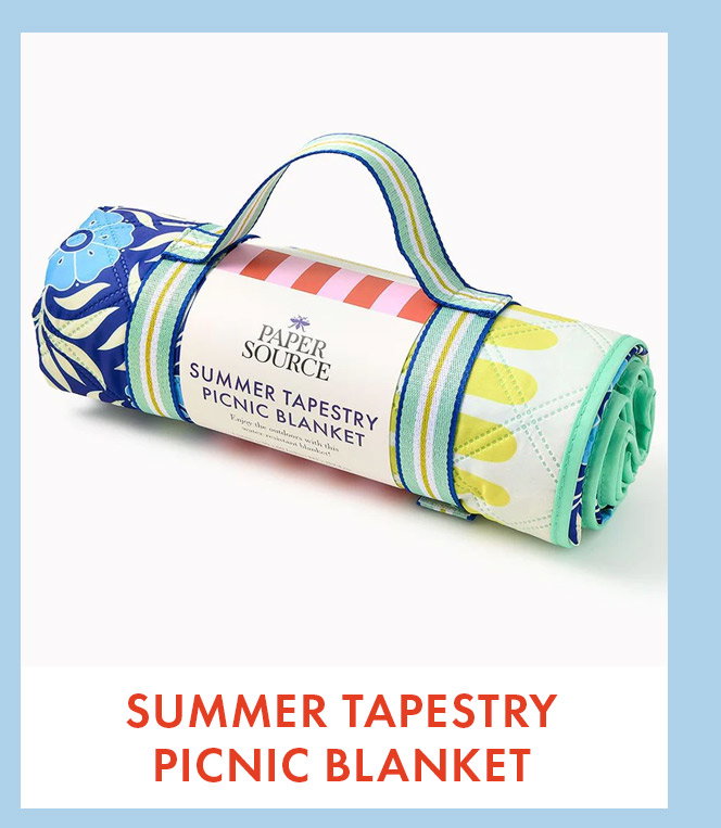 Summer Tapestry Picnic Blanket