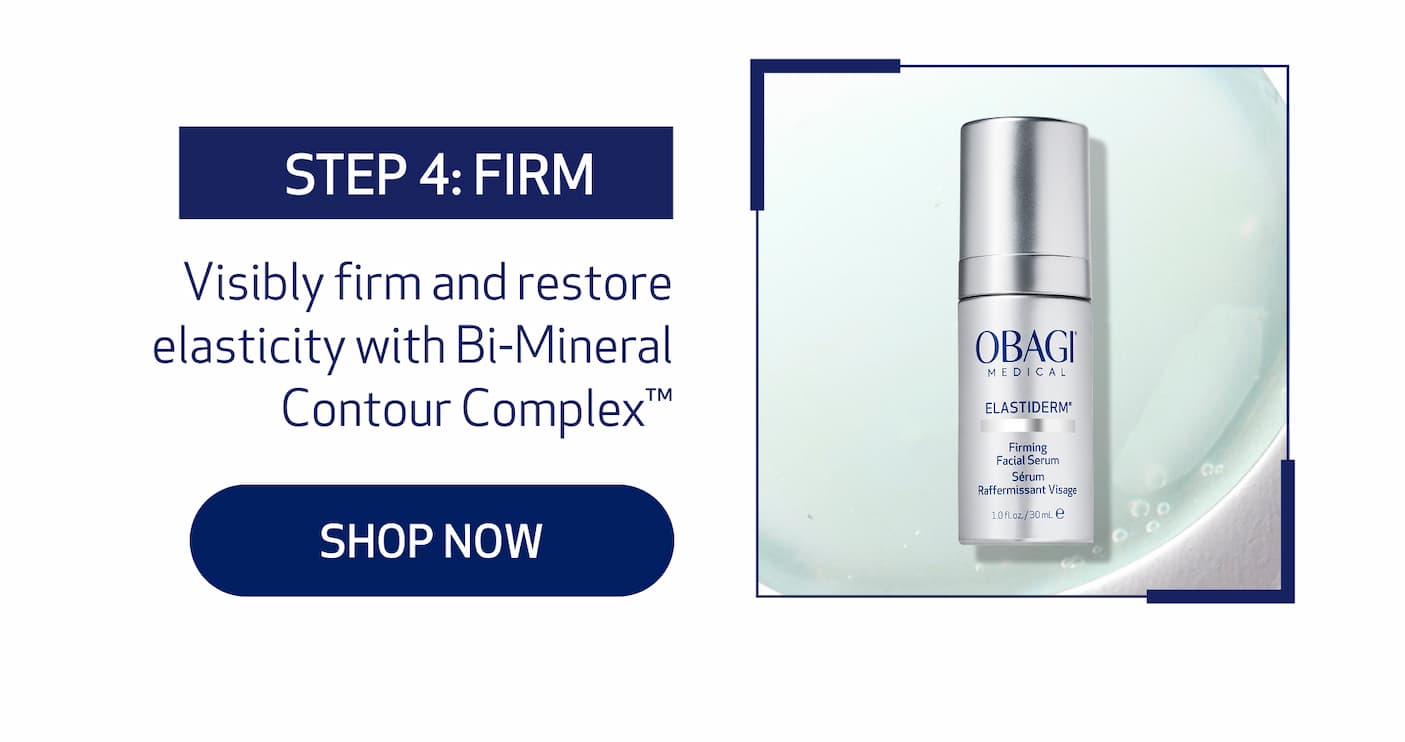 step 4: firm. shop now