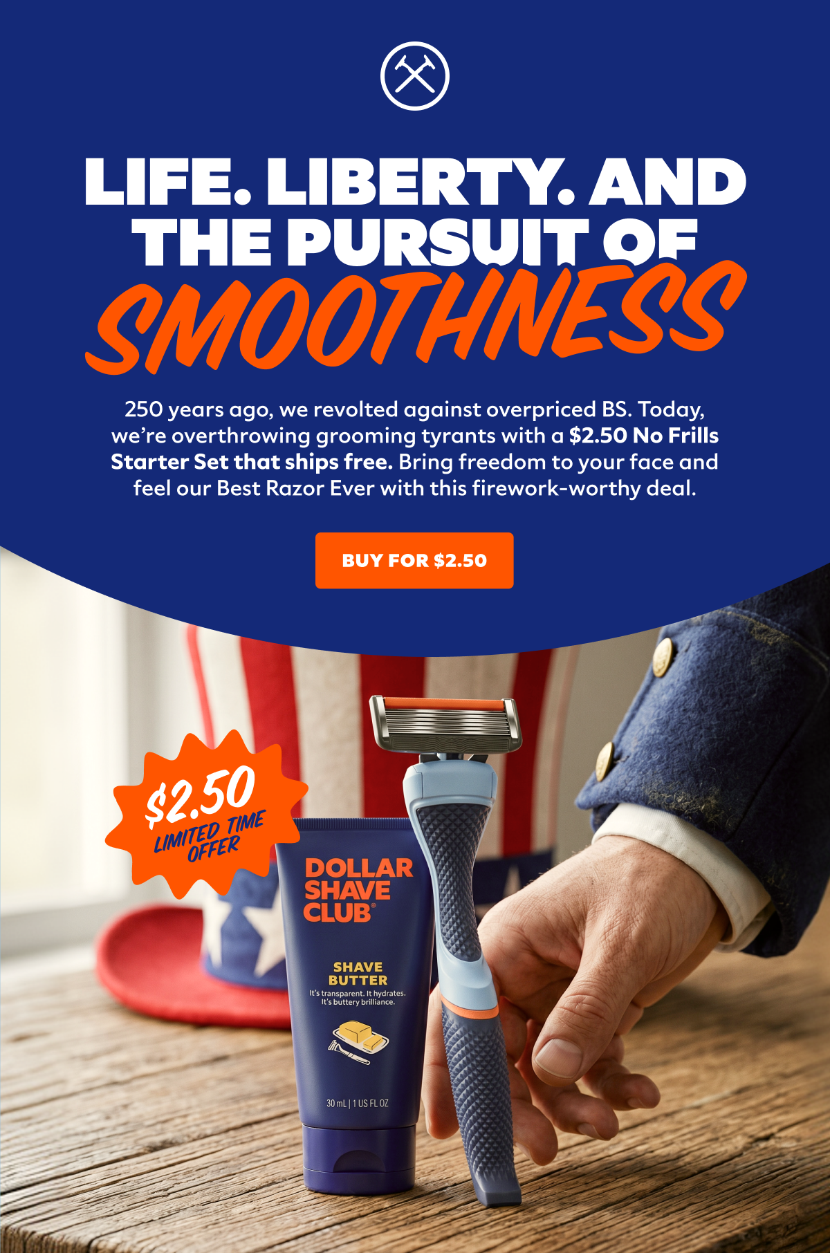 LIFE. LIBERTY. AND THE PURSUIT OF SMOOTHNESS | BUY FOR $2.50