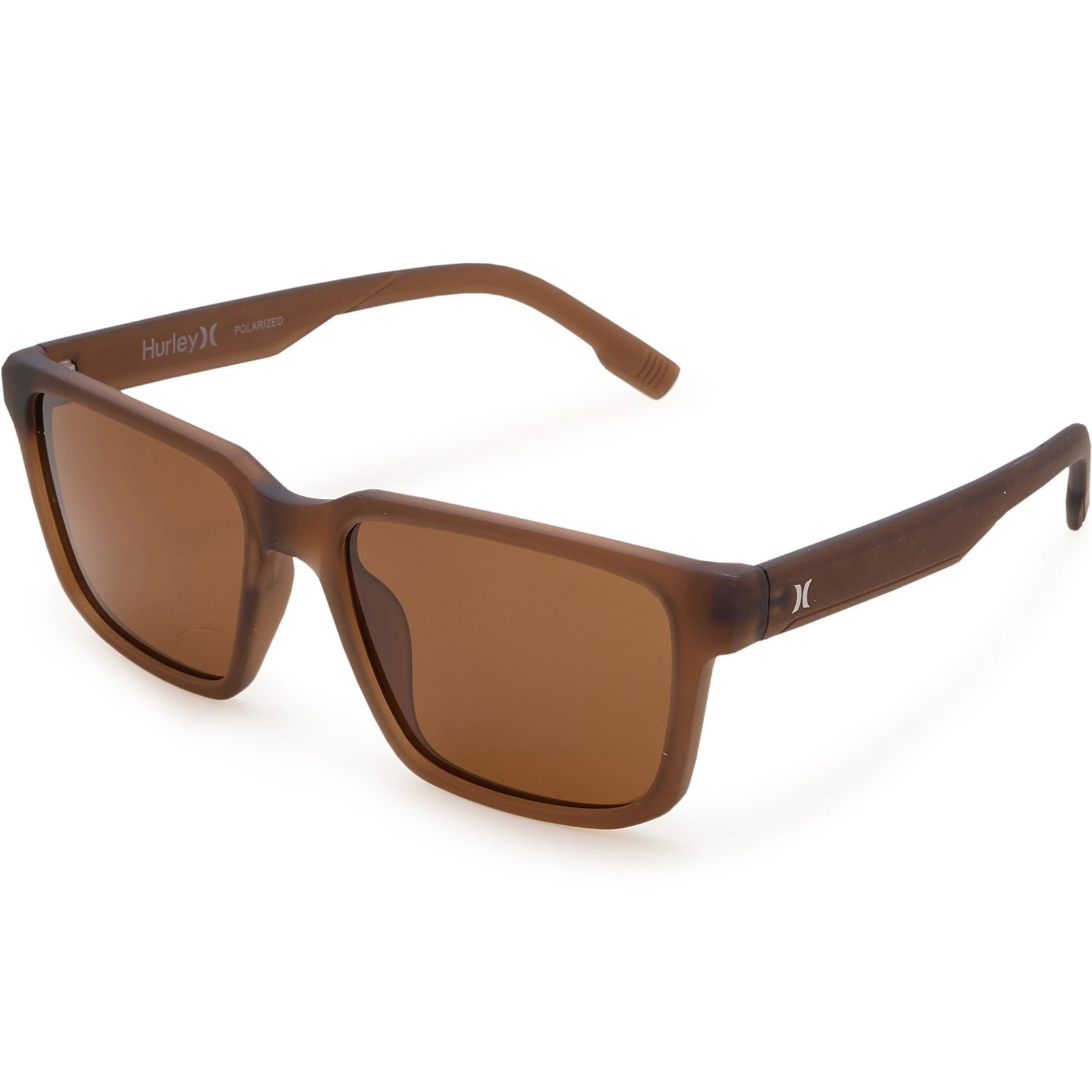 Hurley Modern Square Sunglasses for Men | Brown