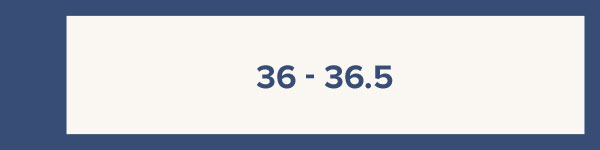 36 - 36.5