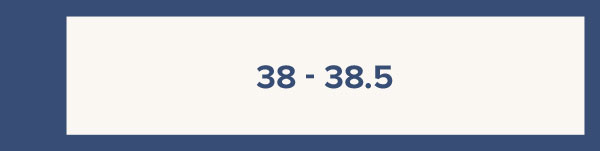 38 - 38.5