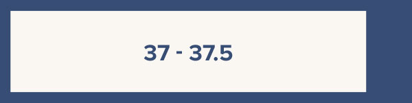 37 - 37.5