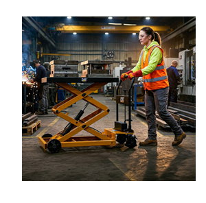 Shop Cat® Mobile Scissor Lift Tables Now