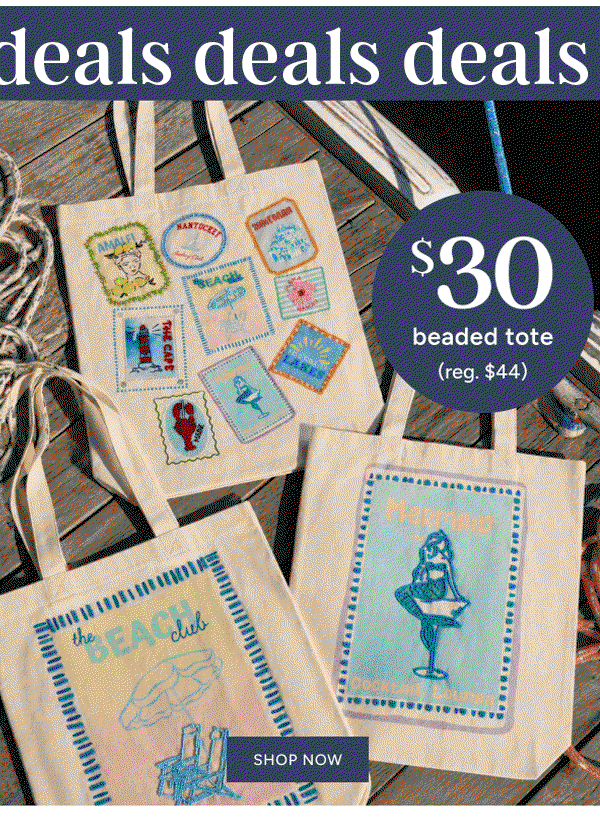 $30 Beaded Tote (reg. $44)