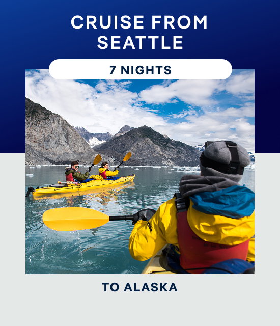 Alaska – 7 Nights From Seattle – Click to View Cruises & Book Now