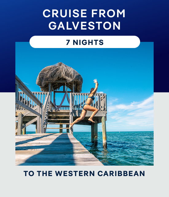 The Western Caribbean – 7 Nights From Galveston – Click to View Cruises & Book Now