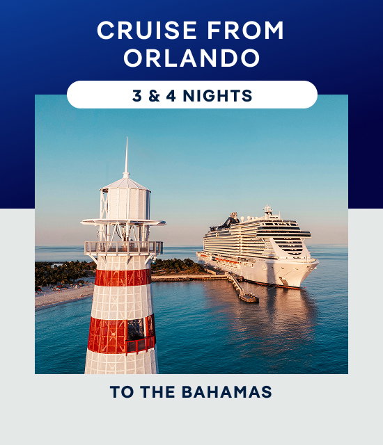 The Bahamas – 3 & 4 Nights From Orlando (Port Canaveral) – Click to View Cruises & Book Now