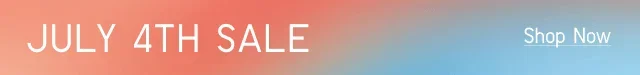 July 4th Sale Bannner