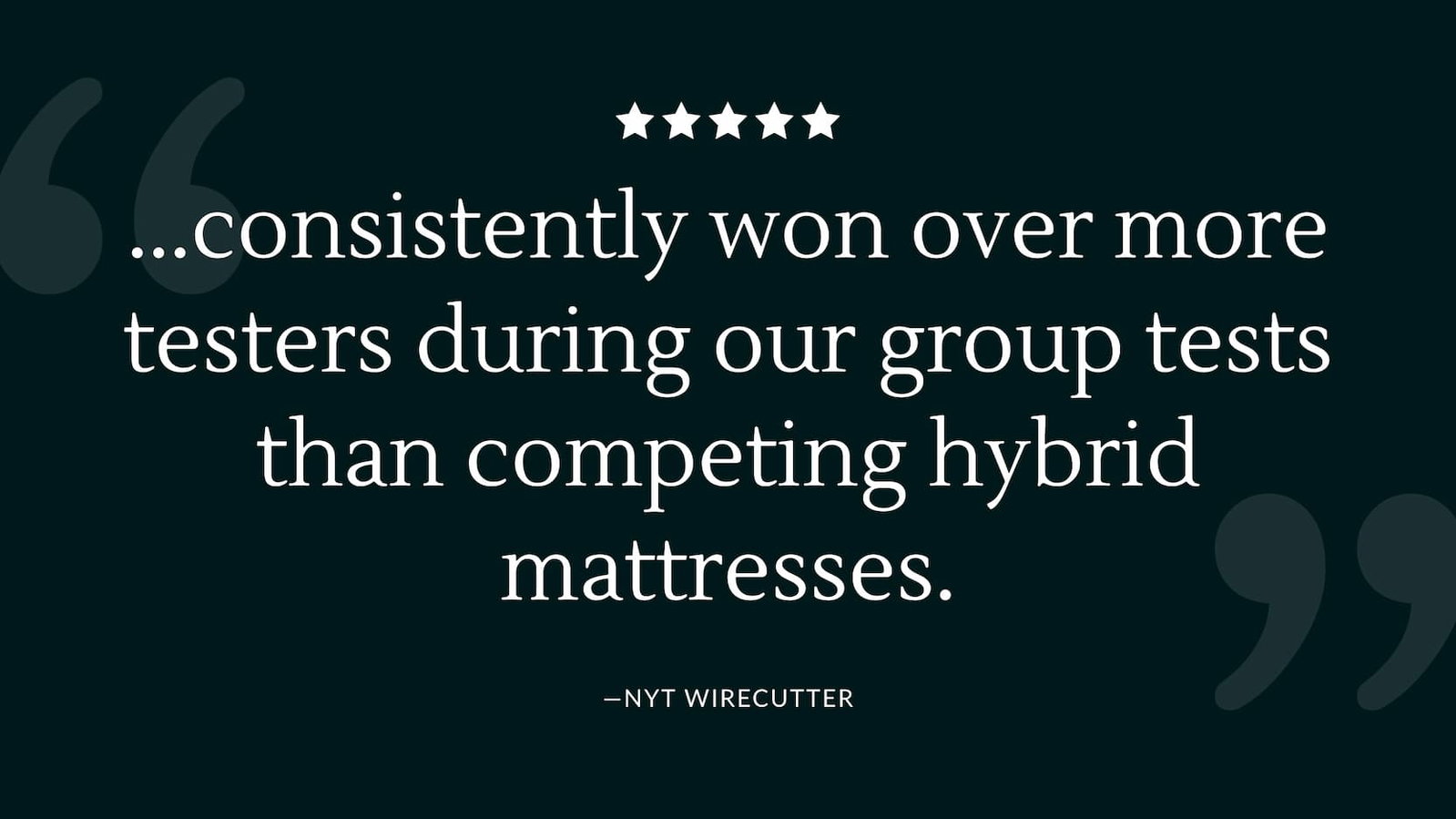 NYT Wirecutter Quote