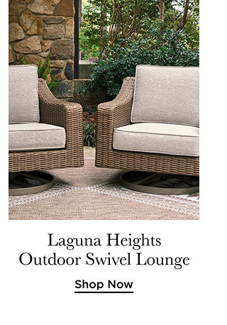 Laguna Heights Outdoor Swivel Lounge - Shop Now
