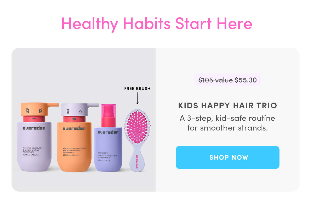 Kids Happy Hair Trio