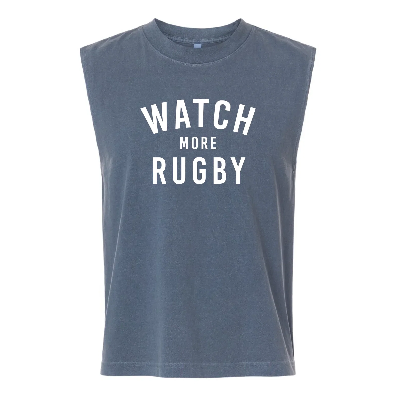 Image of Watch More Rugby Everyday Muscle Tee