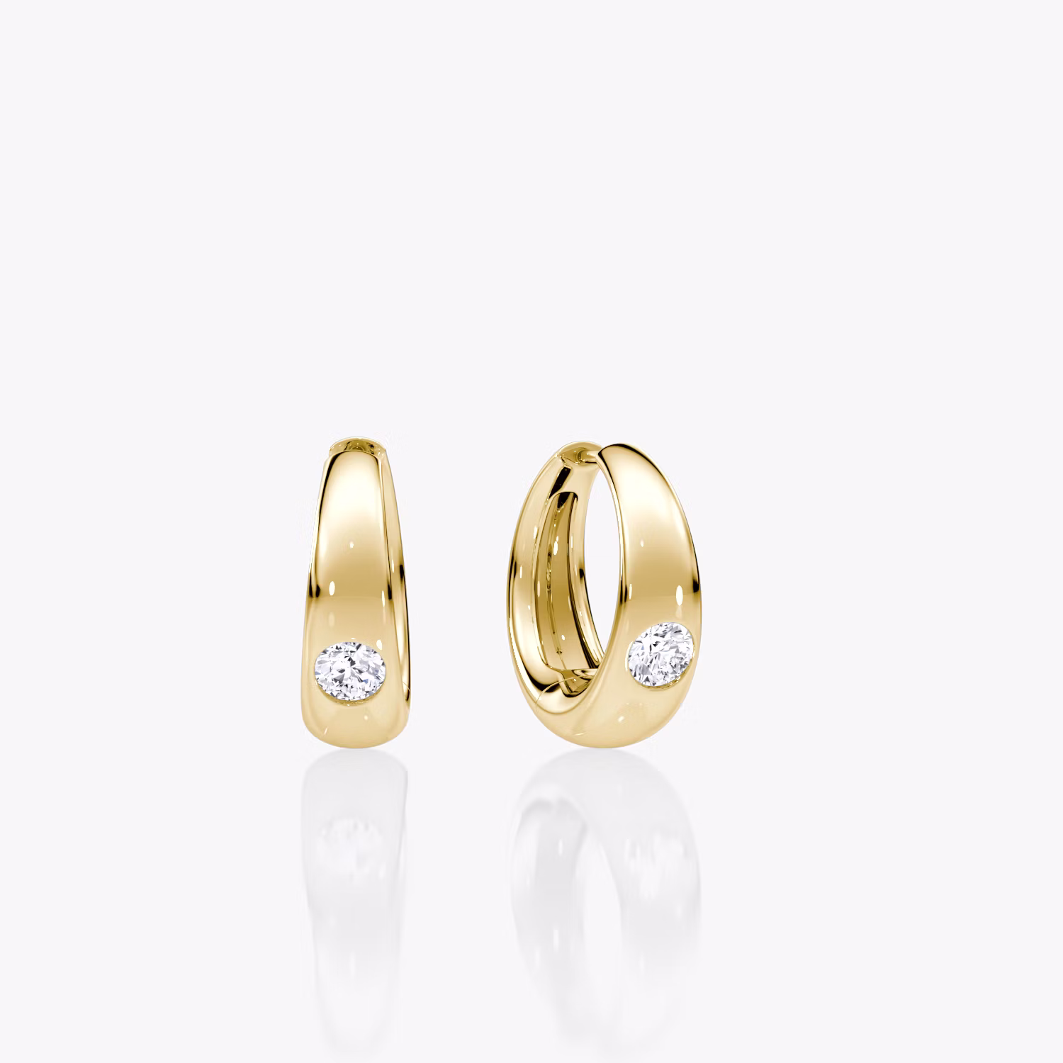 Petra Petite Dome Hoops YG 