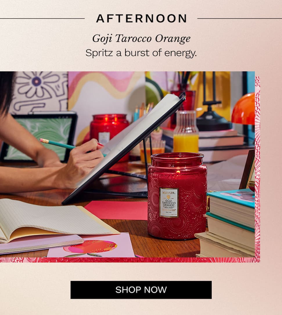 Goji Tarocco Orange. Shop now.