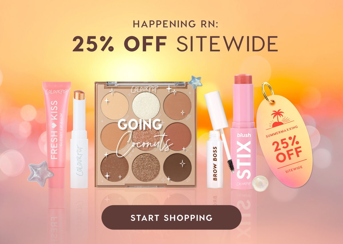 Summer Steal! $9 9-Pan Palettes and a FREE So Juicy Lip Oil with orders $45+