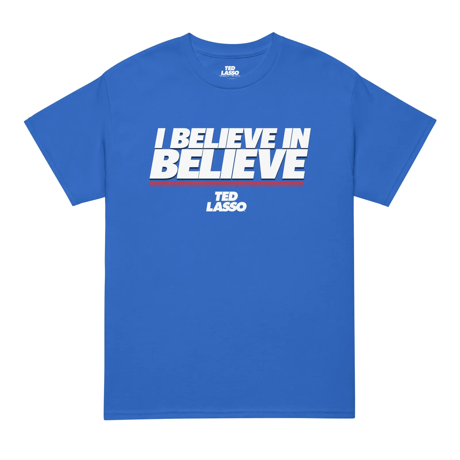 Image of Ted Lasso Sports T-shirt I Believe in Believe