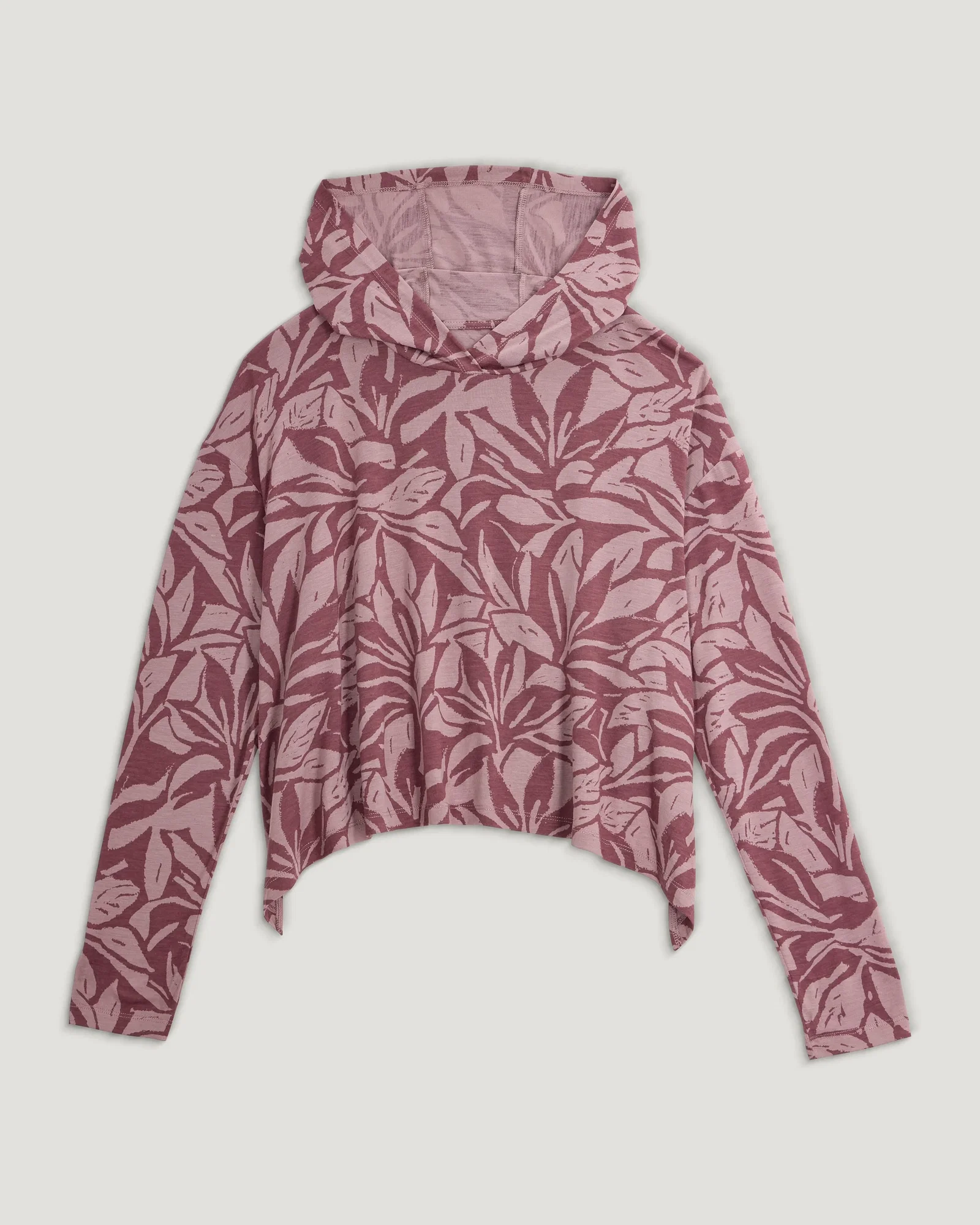 Image of Bamboo Lightweight Cropped Hoodie