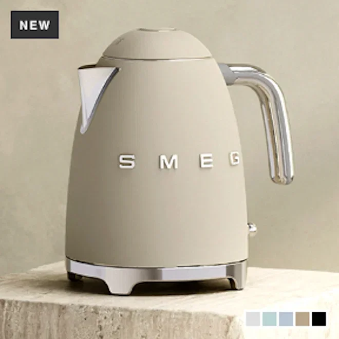 Smeg Retro Cordless Kettle, 1.7L