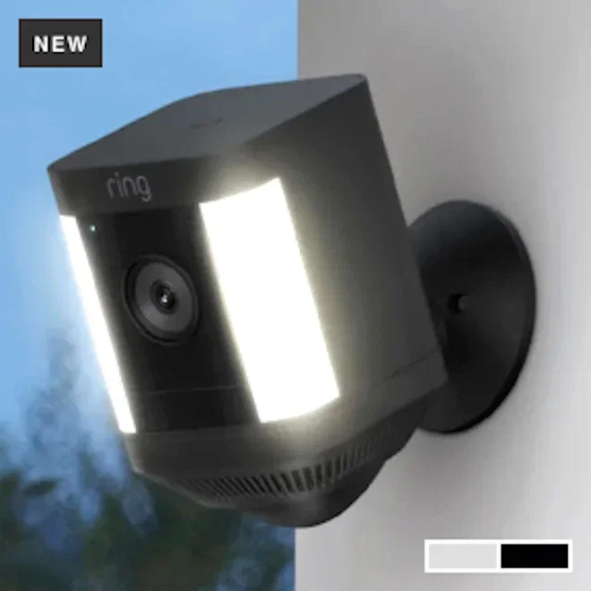 Ring 1080p Spotlight Plug In Security Camera Plus