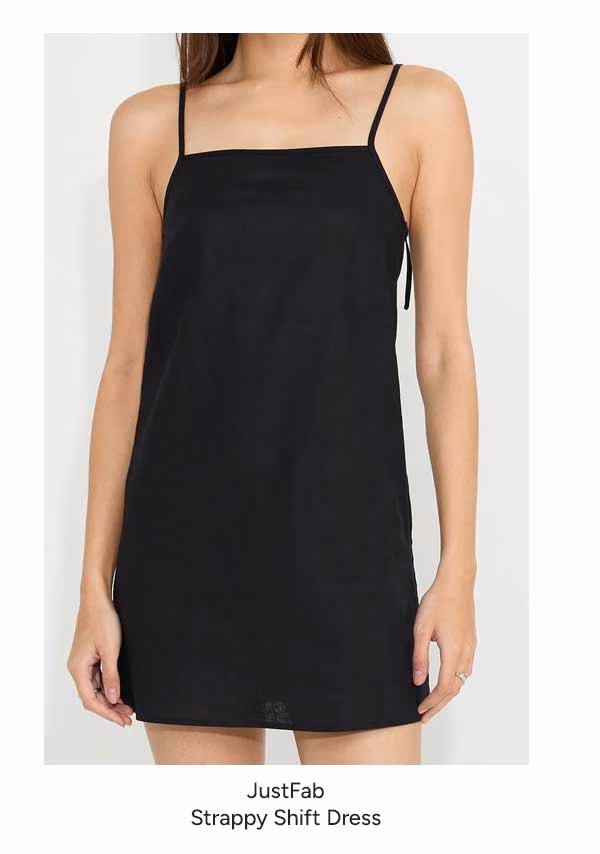 Strappy Shift Dress