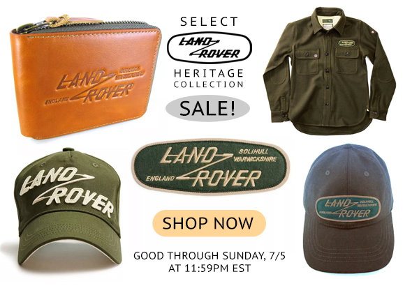 Select Heritage Collection SALE at RoverParts.com