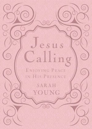 Jesus Calling, Pink Leathersoft, with Scripture References