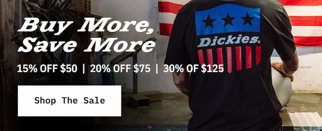 Buy More Save More. 15% Off $50. 20% Off $75. 30% Off $125. Shop The Sale. 