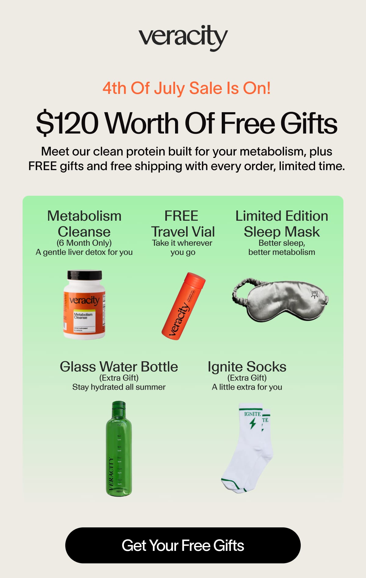 4th Of July Sale Is On! | $120 Worth Of Free Gifts