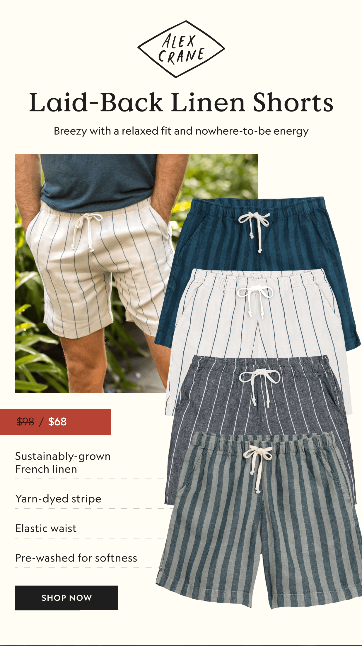 Laid-Back Linen Shorts