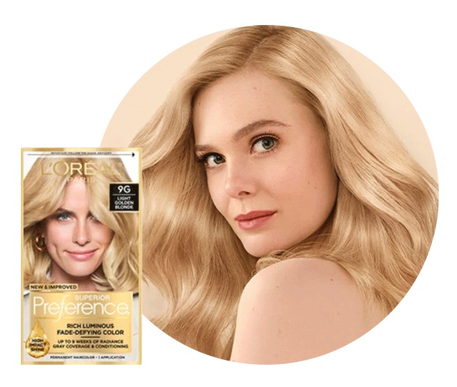 GOLDEN BLONDE HAIR