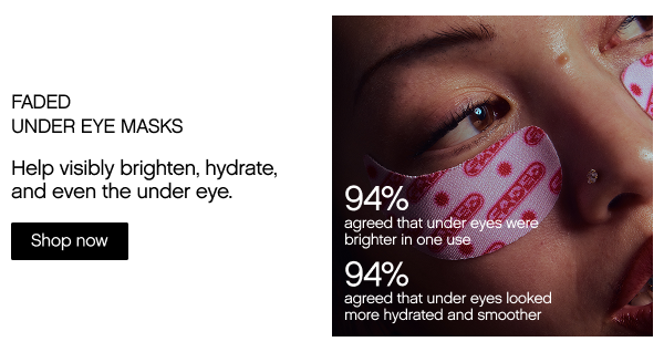 Faded Under Eye Masks