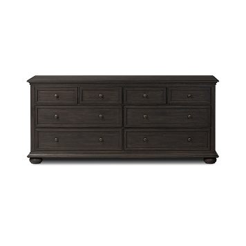 Geoffrey Wide Dresser Smoked Black Veneer