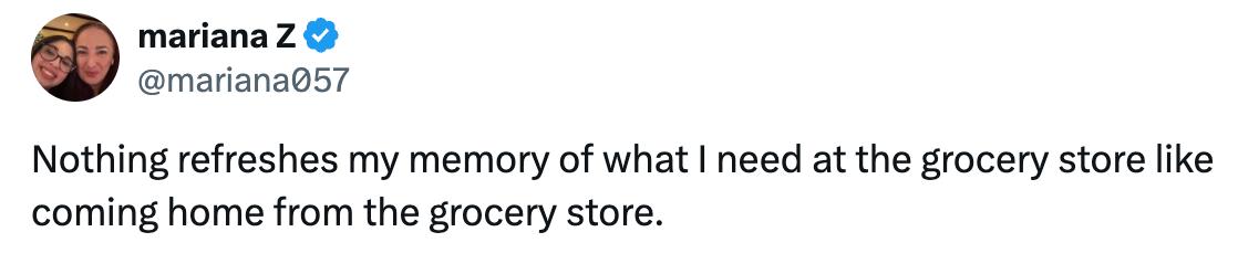 We needed this grocery store